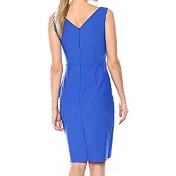 Alex Evenings Women's Slimming Short Ruched Dress - Picture 2 of 3